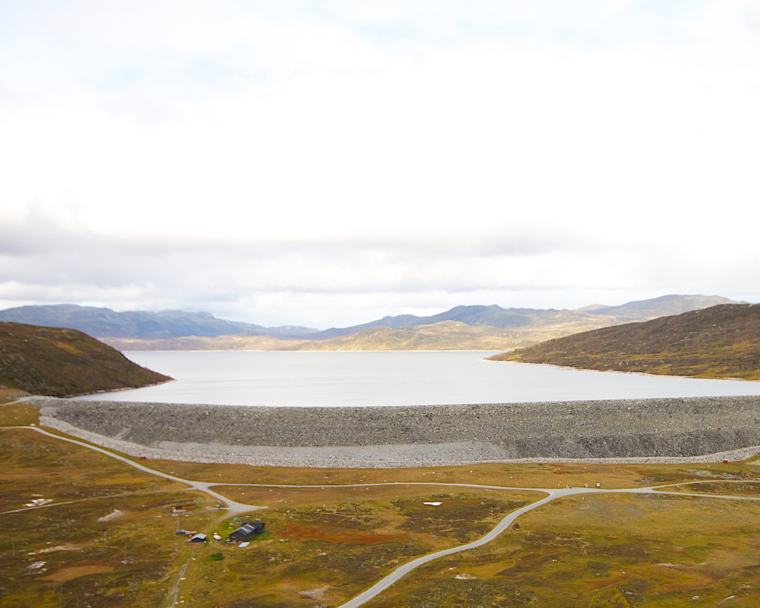 Downstream view of Songa dam.